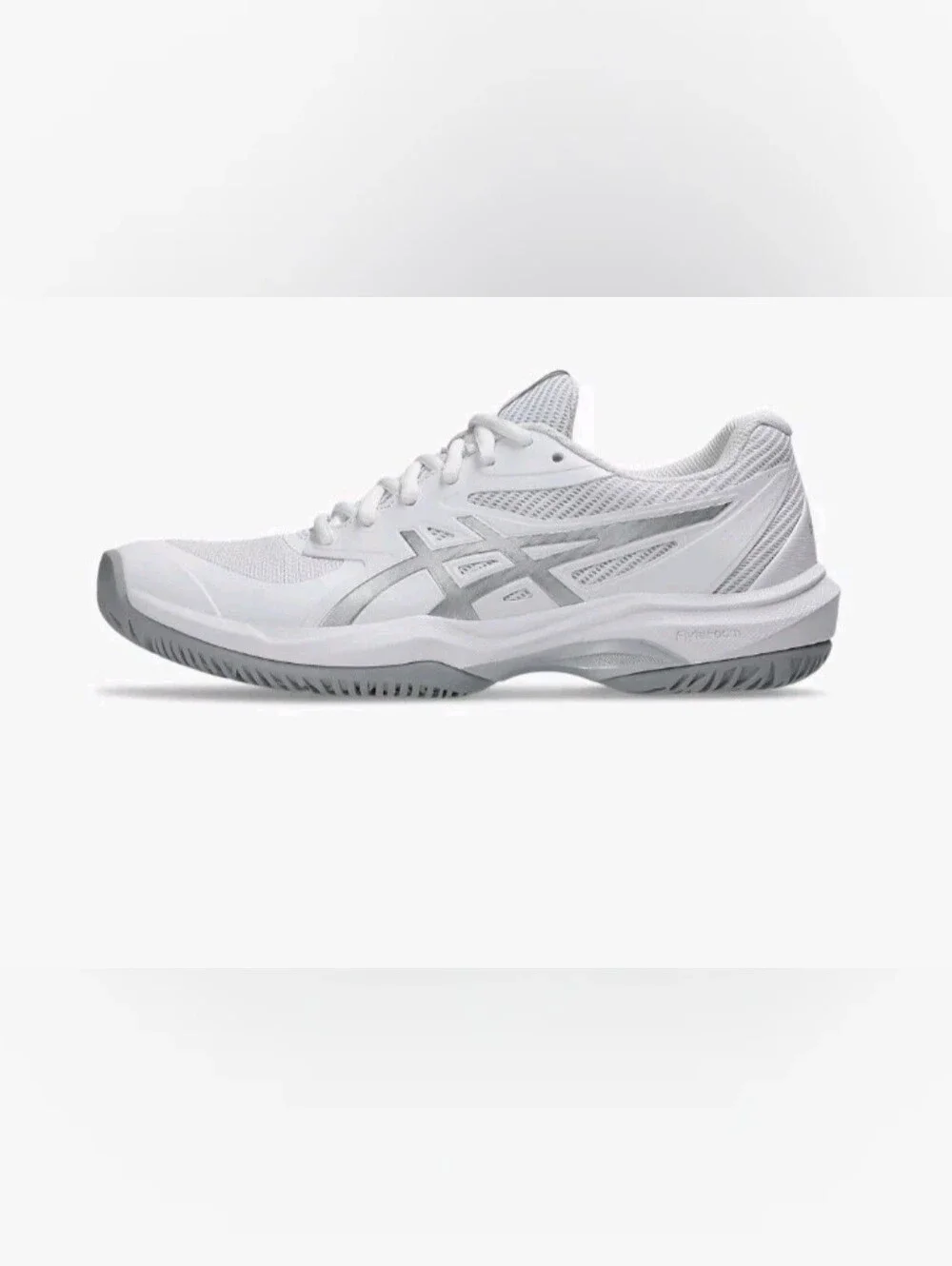 ASICS Game FF Women’s 8.5 Tennis Shoes White Pure Silver NWOB